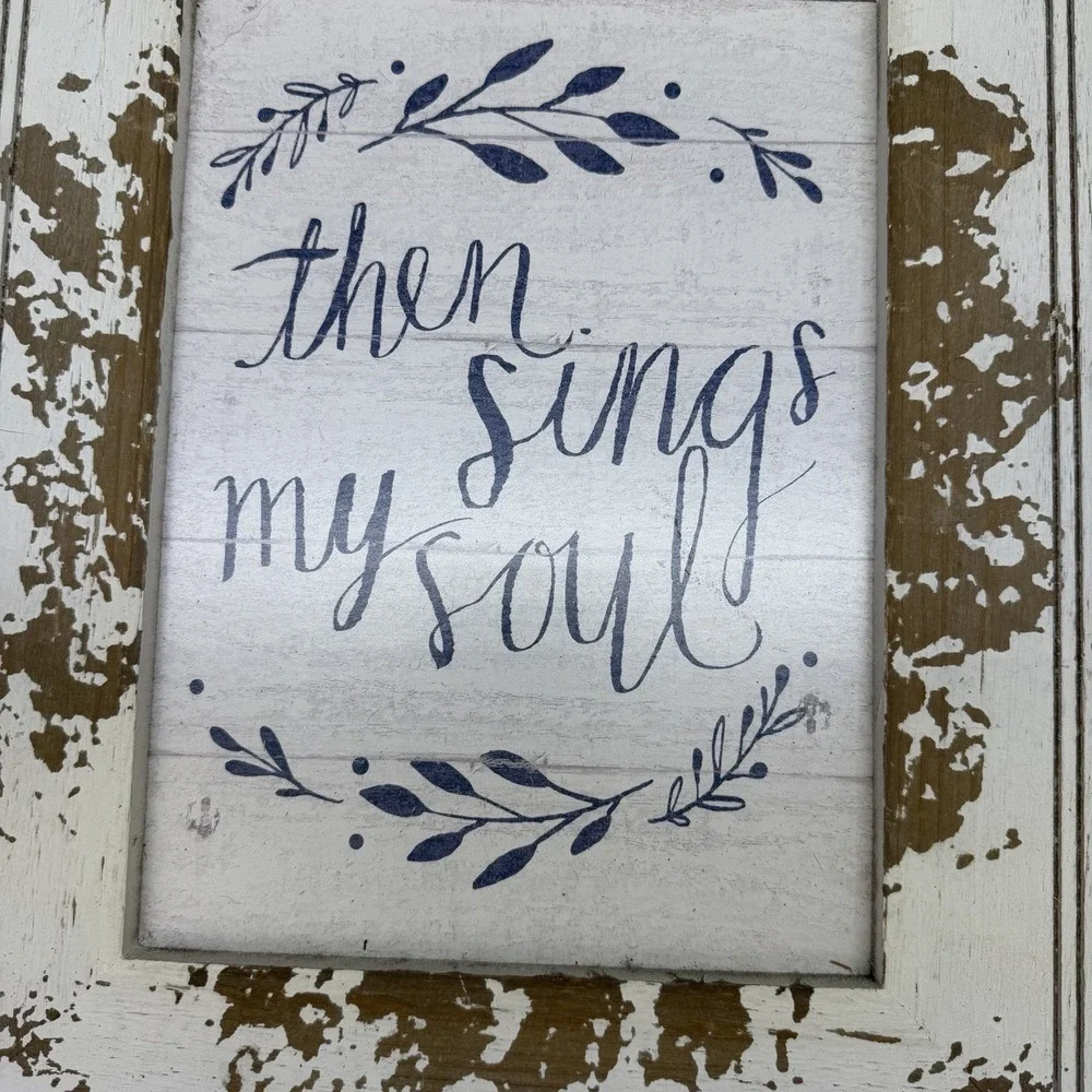 Beautiful Rustic Farmhouse Style Wall Hanging 